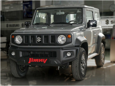 Cận cảnh Suzuki Jimny 1 tone màu xám thanh lịch