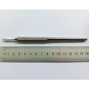 Cán dao mổ số 3, thẳng (thân tròn) 14.5 cm G14.48.0410.14