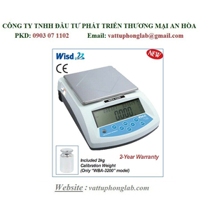 CÂN PHÒNG THÍ NGHIỆM 2 SỐ LẺ MODEL:WBA-6200