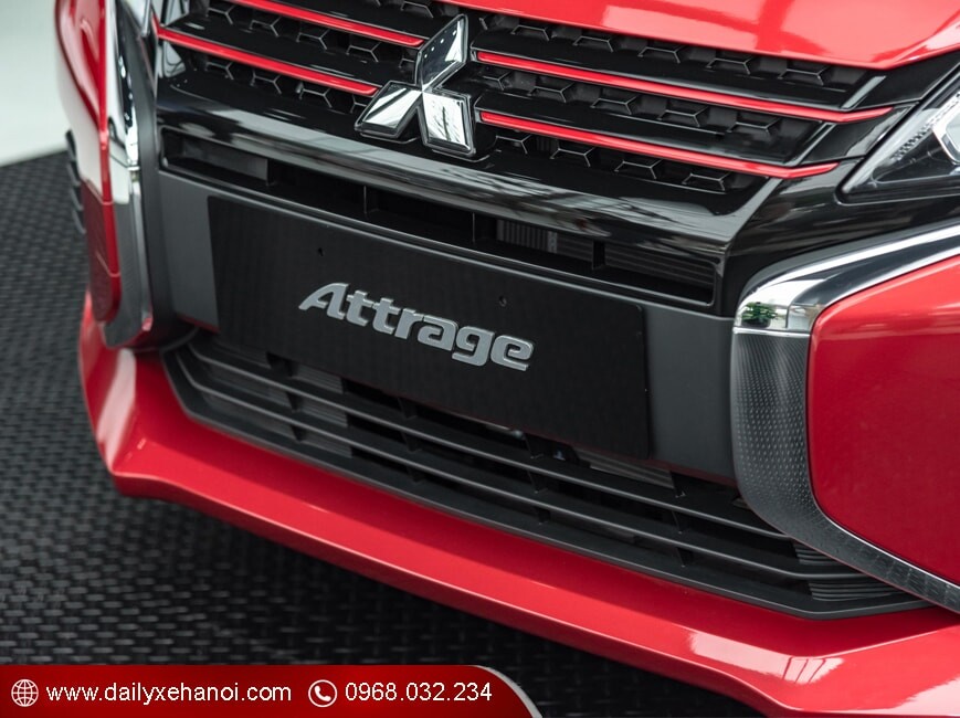 Cản trước thể thao trên xe attrage 2020 cvt