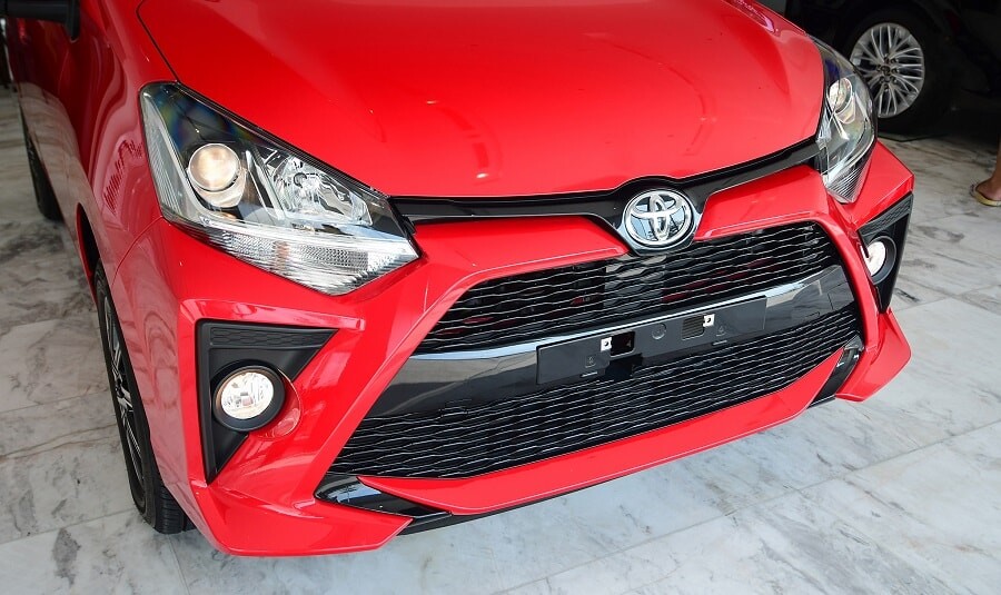 Cản trước xe Toyota Wigo bản AT