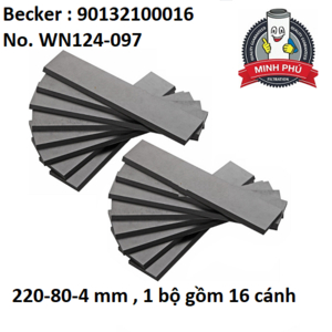 CÁNH GẠT BƠM BECKER 90132100016