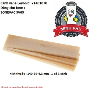 CÁNH GẠT BƠM LEYBOLD 71401070