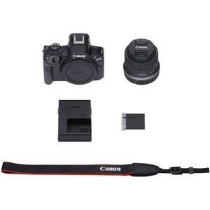 Máy Ảnh Canon EOS R50 (Black) + Lens RF-S 18-45mm | Chính Hãng