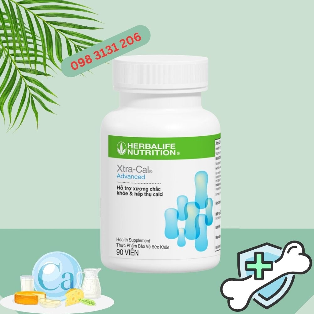 Canxi Herbalife - phòng ngừa loãng xương, phát triển chiều cao