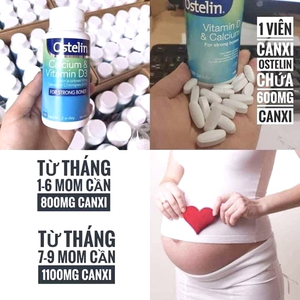 🦴VIÊN BỔ SUNG VITAMIN D & CANXI OSTELIN ÚC- 130 VIÊN 🇦🇺