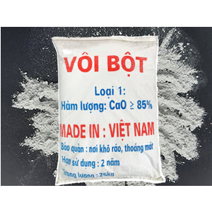 Vôi Bột - Canxi oxit - CaO