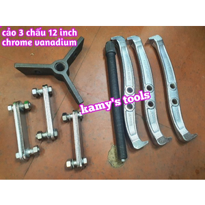 Cảo 3 chấu 12 inch wetools vam 3 chấu chrome vanadium cao cấp