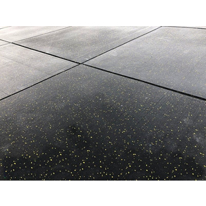 Thảm cao su tấm phòng Gym bề mặt phủ thảm ML RUBBER 002