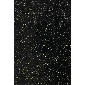 Thảm gạch cao su phòng Gym KT 50cmx50cm - 1mx1m bề mặt đen chấm phủ thảm EPDF ML-RUBBER 002