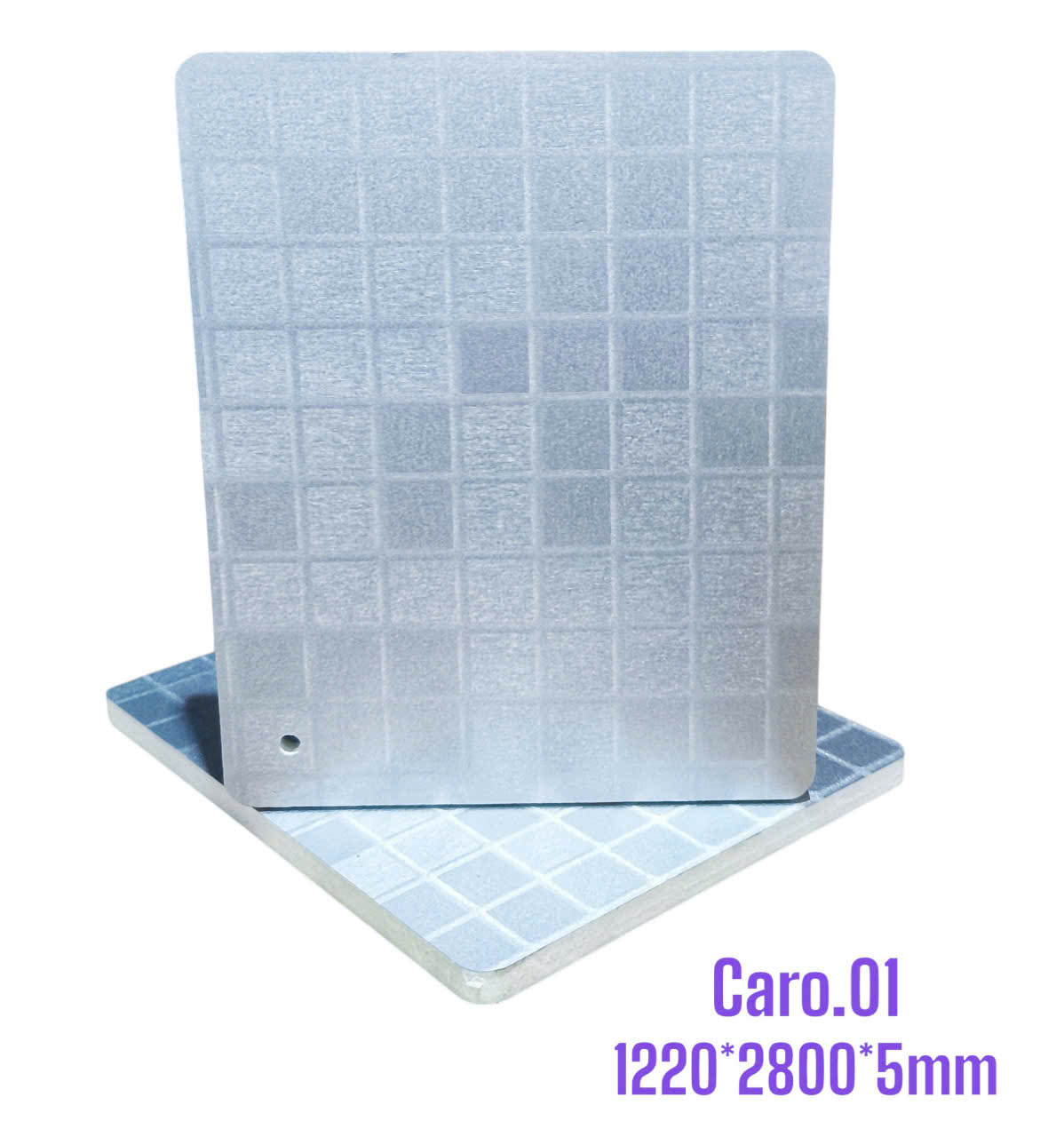 NTTT- Tấm ốp sợi than tre cốt trắng VÂN VẢI VÀ VÂN GỖ 5mm