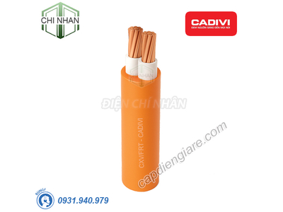 Cáp Chậm Cháy 2 Lõi CXV/FRT 2x400mm2 – 0.6/1kV Cu/XLPE/FR-PVC - 56002957