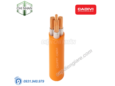 Cáp Chậm Cháy 3+1 Lõi CXV/FRT 3x185+1x95mm2 – 0.6/1kV Cu/XLPE/FR-PVC - 56003041