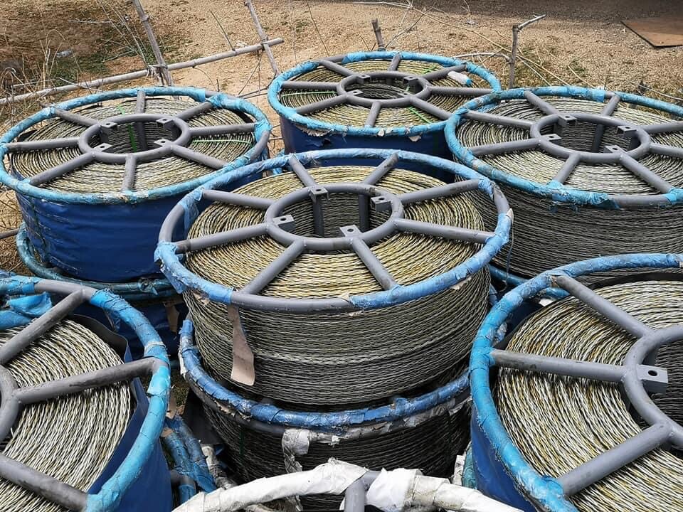 Cáp chống xoắn kéo đường dây