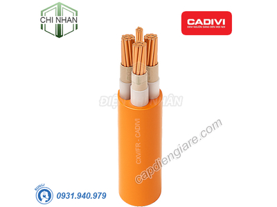 Cáp Điện Chống Cháy 3+1 CXV/FR 3x185+1x95mm2 – 0.6/1kV Cu/Mica/XLPE/FR-PVC - 56004112