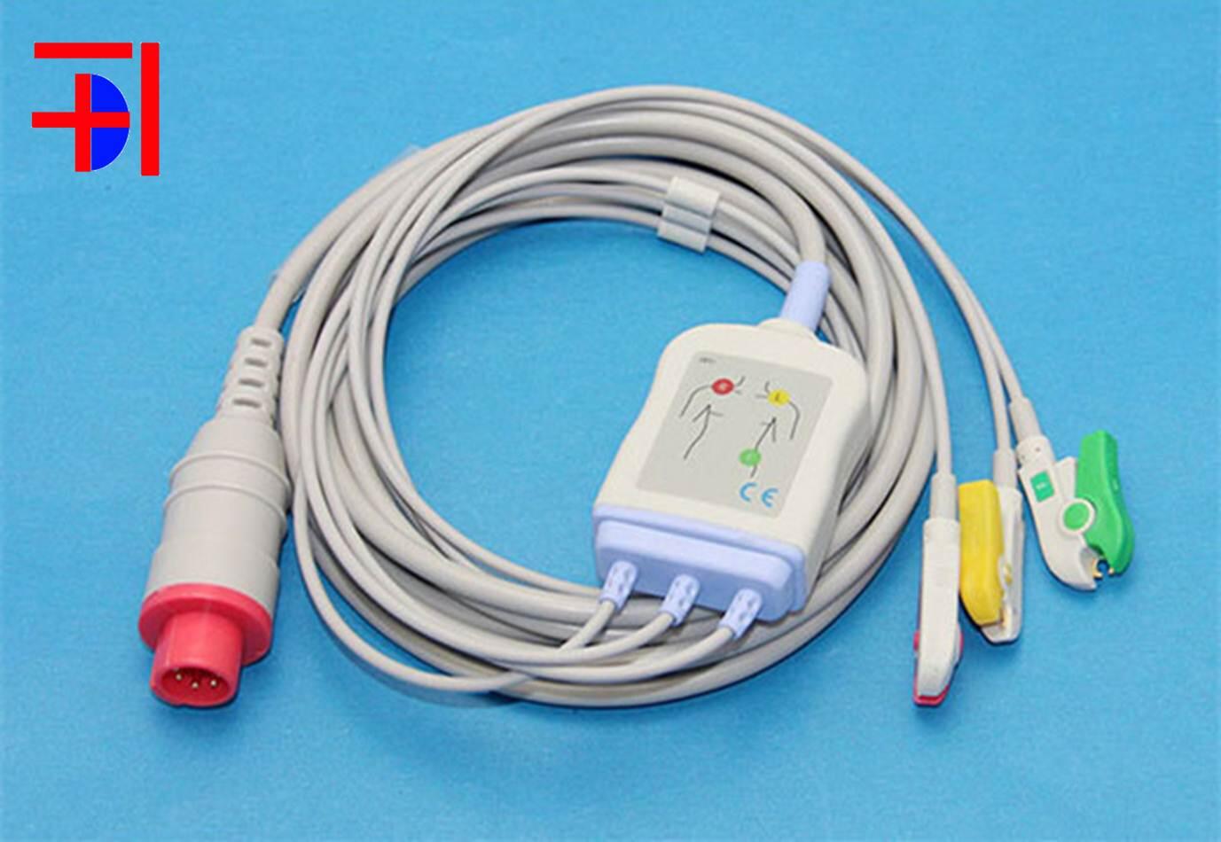 Cáp điện tim Bionet 8 pin