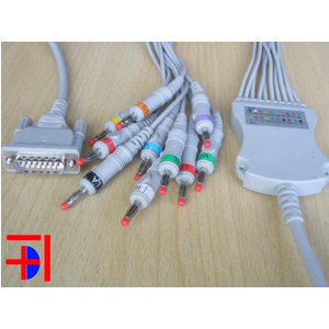 Cáp điện tim Cardiette 15pins