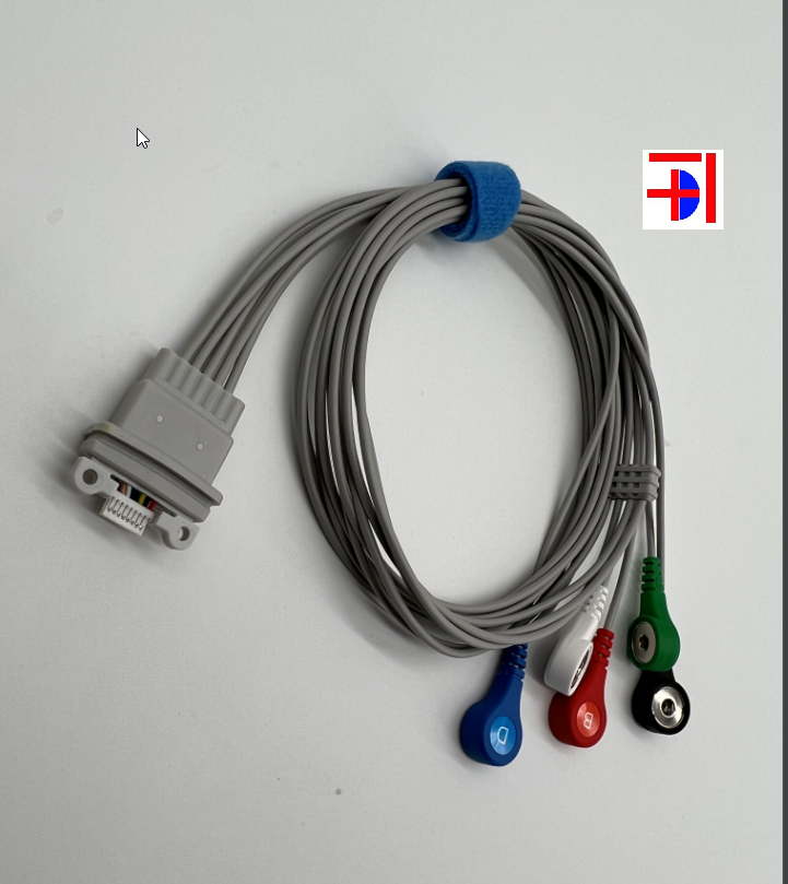 Cáp điện tim cho máy điện tim gắng sức Schiller - medilog® AR4 plus