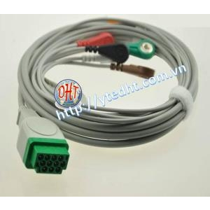 Cáp điện tim cho máy GE