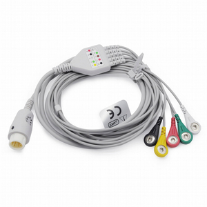 Cáp ECG 3 đầu nối trực tiếp Philips Neonate