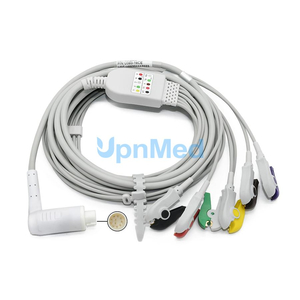 cáp điện tim cho monitor Corpuls 6 lead, 4 lead