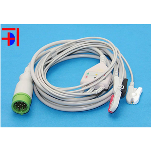 Cáp điện tim Medtronic Physio Control 12 pin