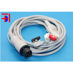 Cáp điện tim Medtronic Physio Control 6 pins
