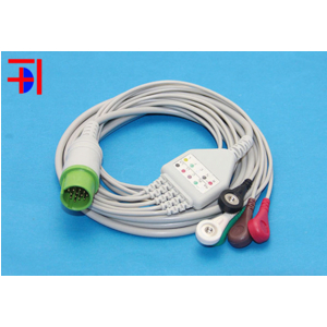 Cáp điện tim Spacelabs 17 pin