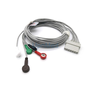 Cáp ECG Schiller 5 kẹp, 5 snap