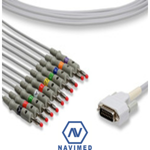 Cáp EKG tương thích với Spacelabs