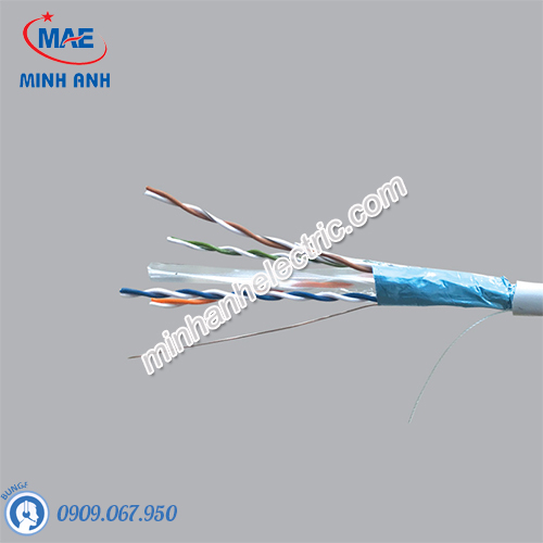 Cáp mạng FTP 4 đôi CAT6E