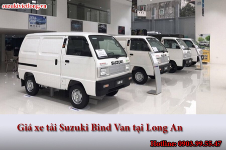 Cập nhật bảng giá xe tải Suzuki Blind Van tại Long An