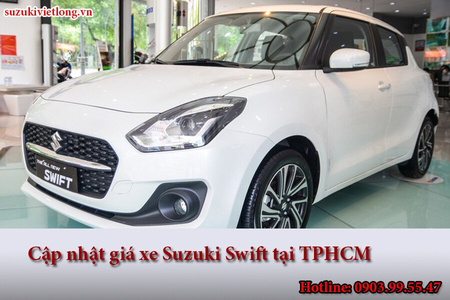 Cập nhật giá xe Suzuki Swift tại TPHCM