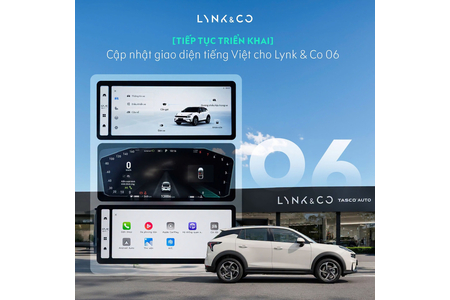 Lynk & Co Tiếp Tục Cập Nhật Giao Diện Tiếng Việt Cho Lynk & Co 06 Miễn Phí