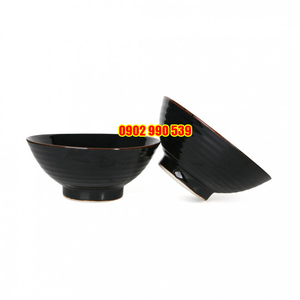 Cặp Tô Sứ Men Đen