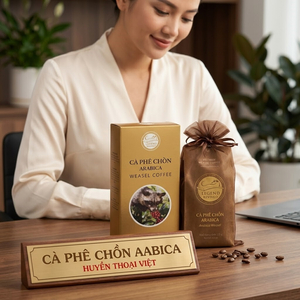 [HỘP GIẤY] Cà Phê Chồn Arabica Legend(Arabica Weasel Coffee) 125g
