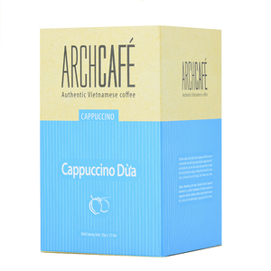 Cà phê hòa tan Cappuccino Dừa - Cafe hoà tan Archcafé