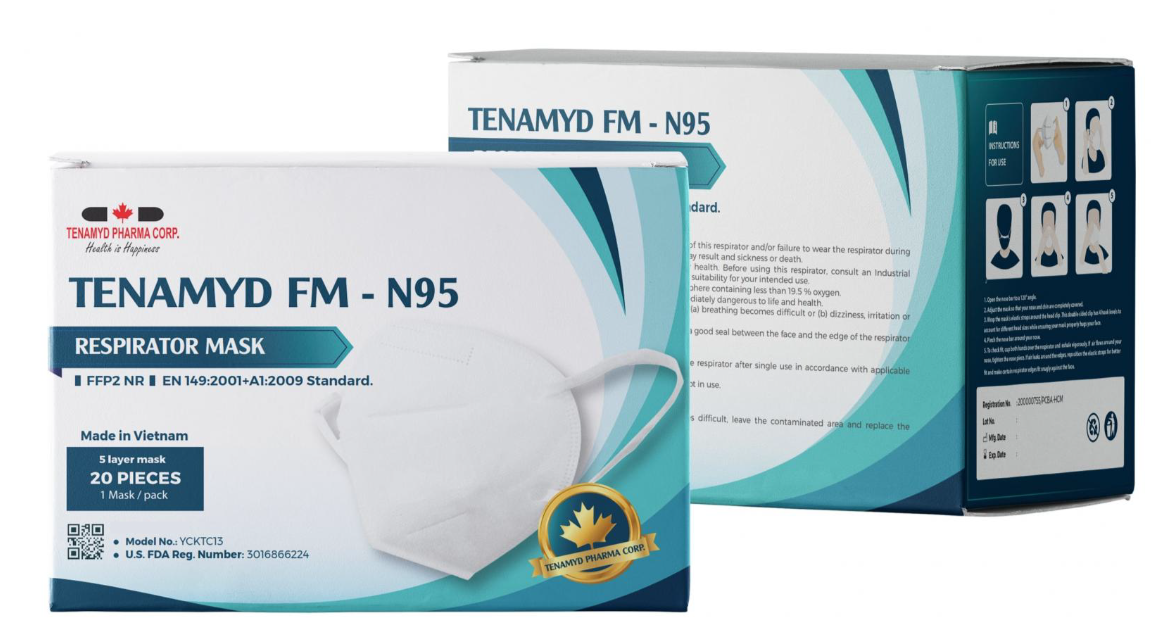 Khẩu trang N95 - TENAMYD FM-N95