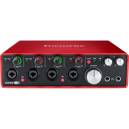 Card âm thanh Focusrite Scarlett 18i8 USB 2.0 (2nd Generation)