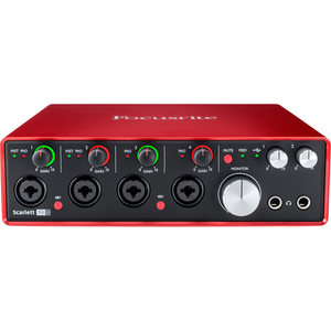 Card âm thanh Focusrite Scarlett 18i8 USB 2.0 (2nd Generation)