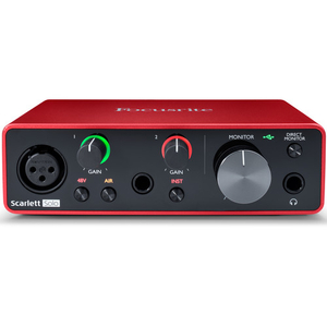 Card âm thanh Focusrite Scarlett Solo 2x2 USB Audio Interface (3rd Generation)