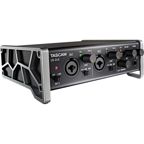 Card âm thanh thu âm Tascam US-2x2 2-Channel USB