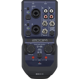 Card âm thanh Zoom U-44 Handy 4-In/4-Out Audio Interface