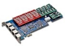 Card giao tiếp 16 cổng tổng đài IP asterisk khe cắm PCIe - AXE1600P