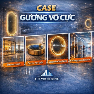 CASE GƯƠNG VÔ CỰC – ỨNG DỤNG THỰC TẾ TRONG TRANG TRÍ, SHOWROOM VÀ KHÔNG GIAN ĐIỂM NHẤN