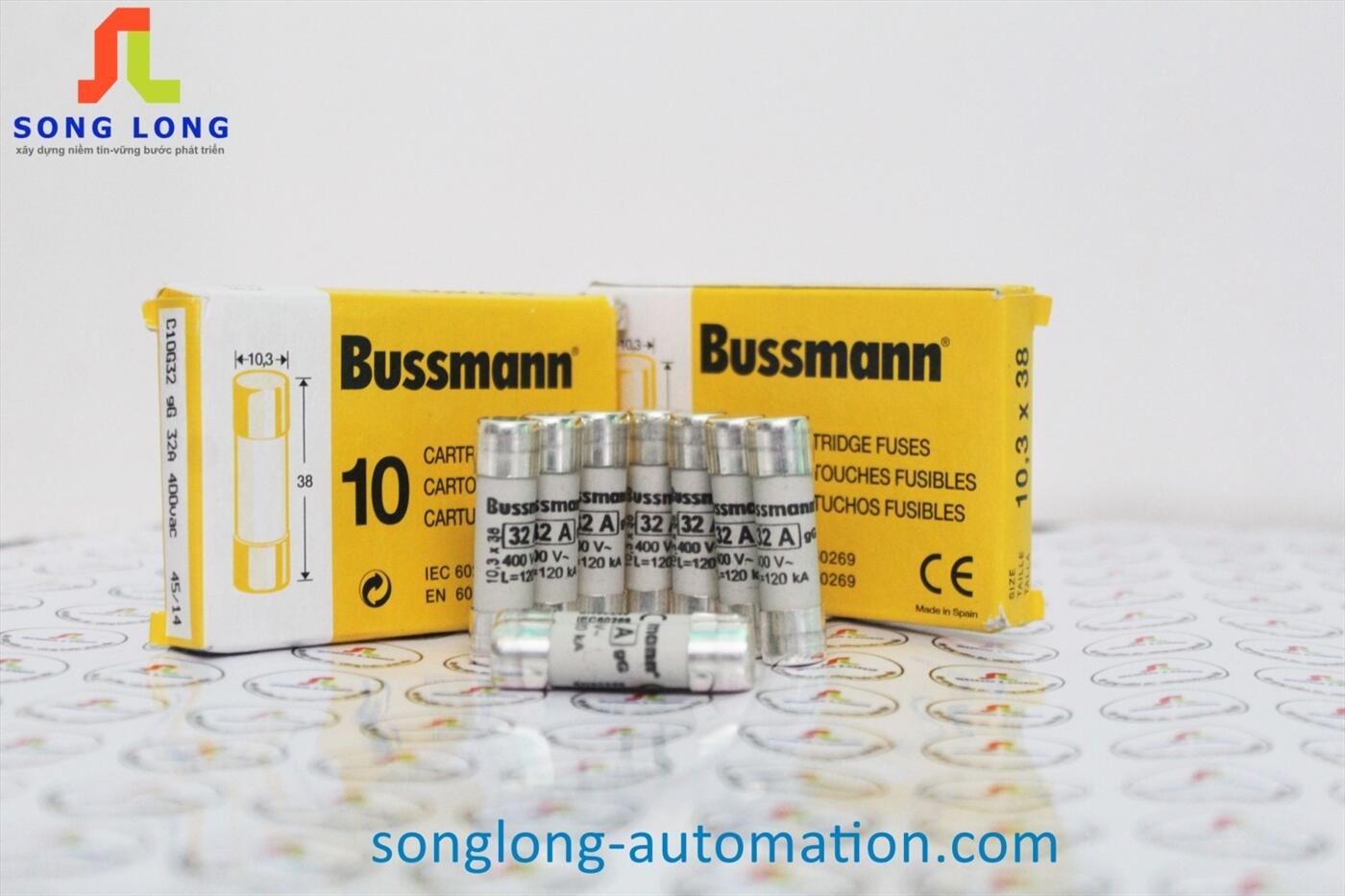 CẦU CHÌ 10X38 BUSSMANN C10G32