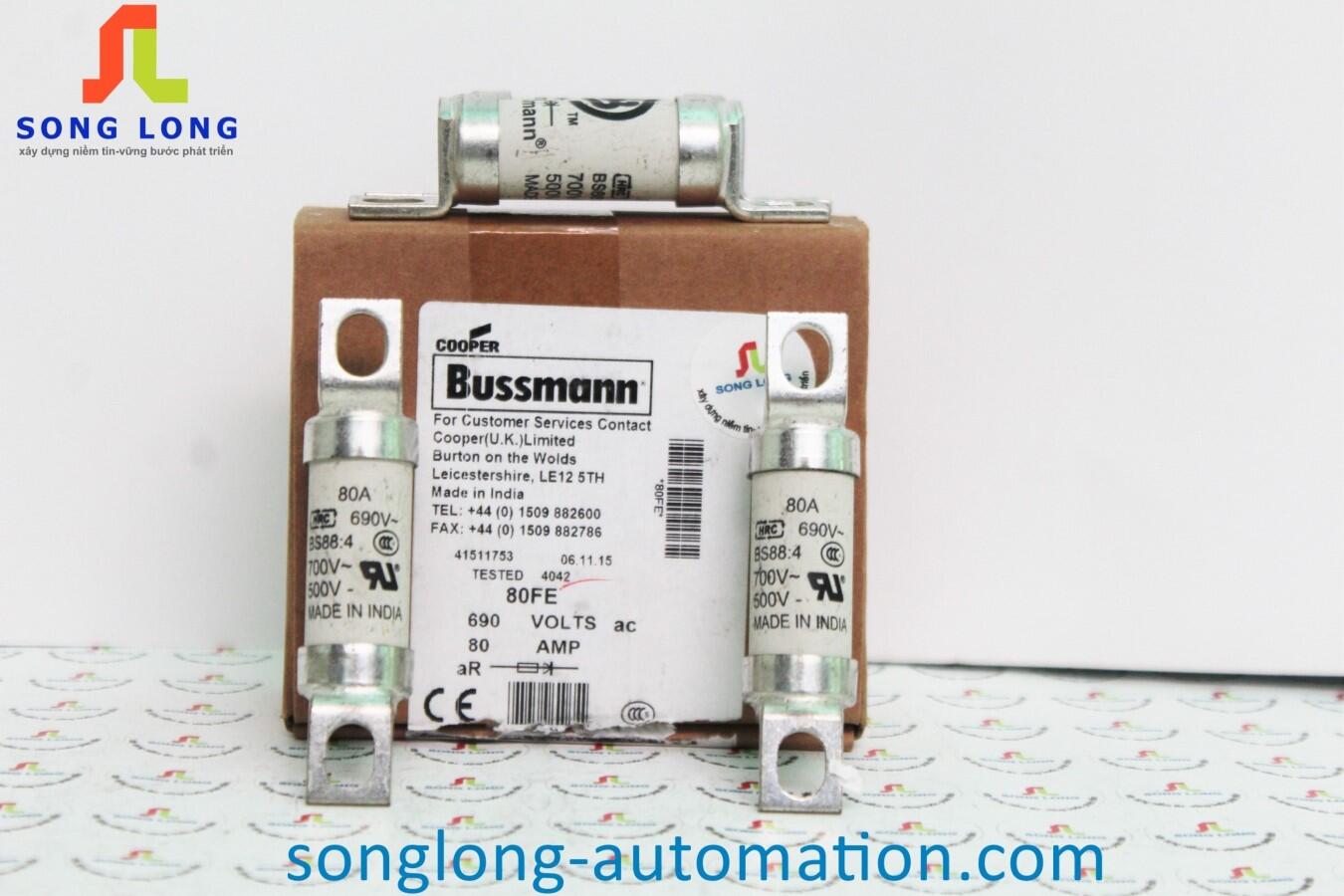 CẦU CHÌ BUSSMANN BS88:4 80A 80FE