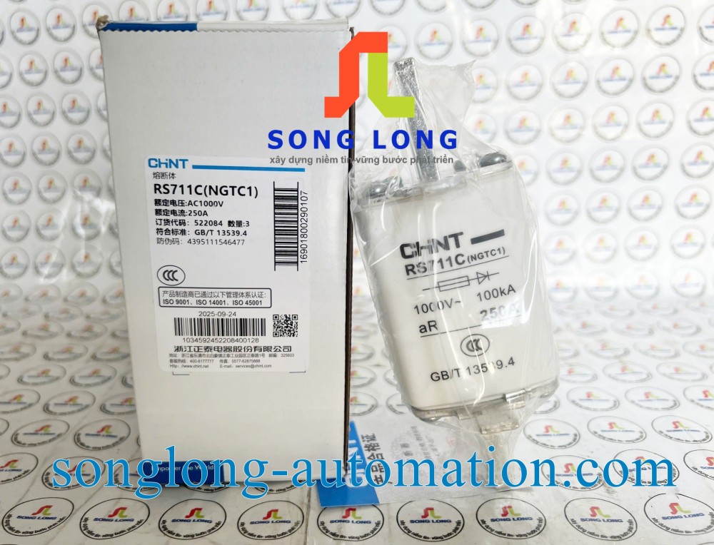 CẦU CHÌ CHINT RS711C (NGTC3) 250A
