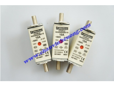 Cầu chì 500V 10A Ferraz Shawmut NH000GG50V10