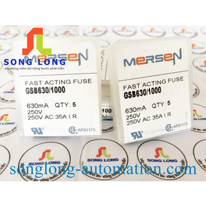 CẦU CHÌ KÍNH 5X20 MERSEN GSB630/1000